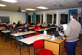 Seminarraum 1 in Betrieb