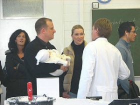 M. Pirron mit Familie