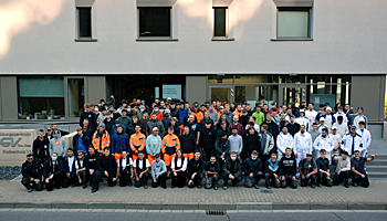 Neue Azubis Bauwirtschaft 2022 start